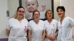 L’équipe de la clinique Mathilde, aux petits soins pour Julia